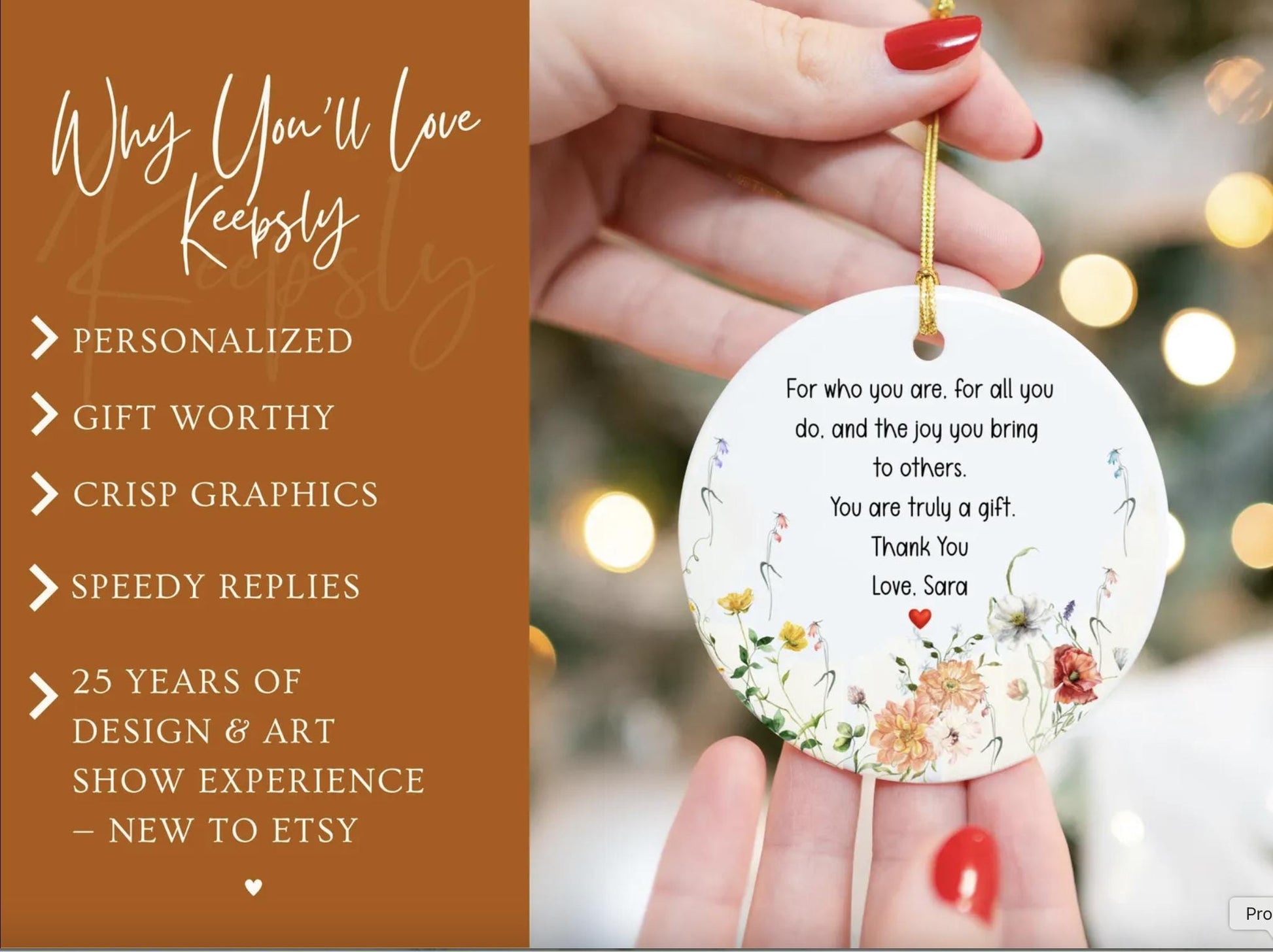 New Home Ornament • Our First Christmas in Our New Home • Personalized Address Keepsake • Wreath House Ornament