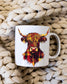 Highland Cow SVG: Scottish Plaid PNG, PDF Digital Download Print