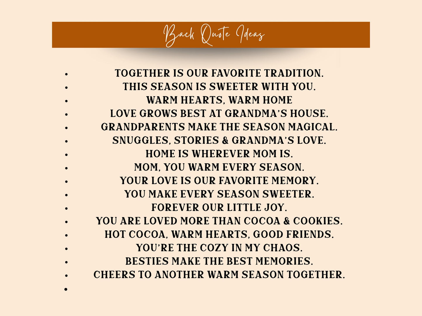 Gingerbread Hot Cocoa Family Love Ornament, Cozy Holiday Keepsake