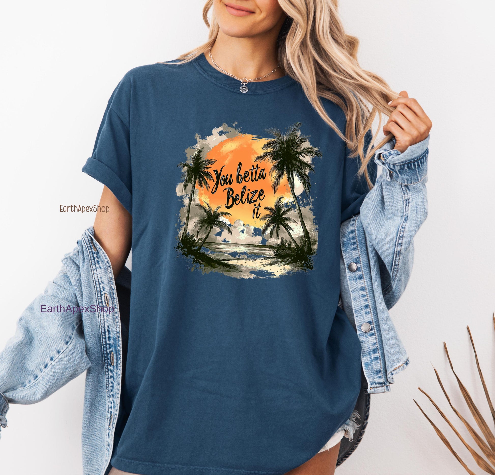 You Betta Belize It Shirt Comfort Colors Unisex Vacation Tee