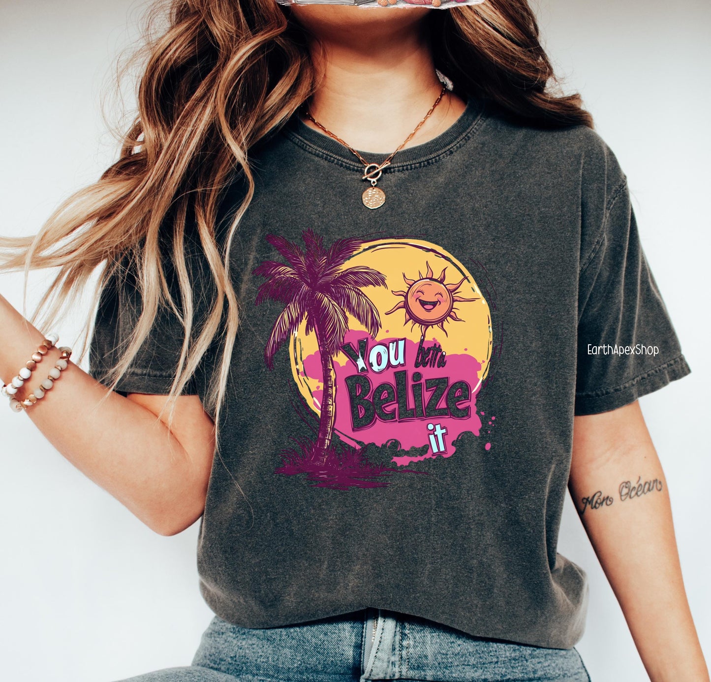 Traveler Belize Shirt Comfort Colors Unisex Vacation Tee Funny Graphic