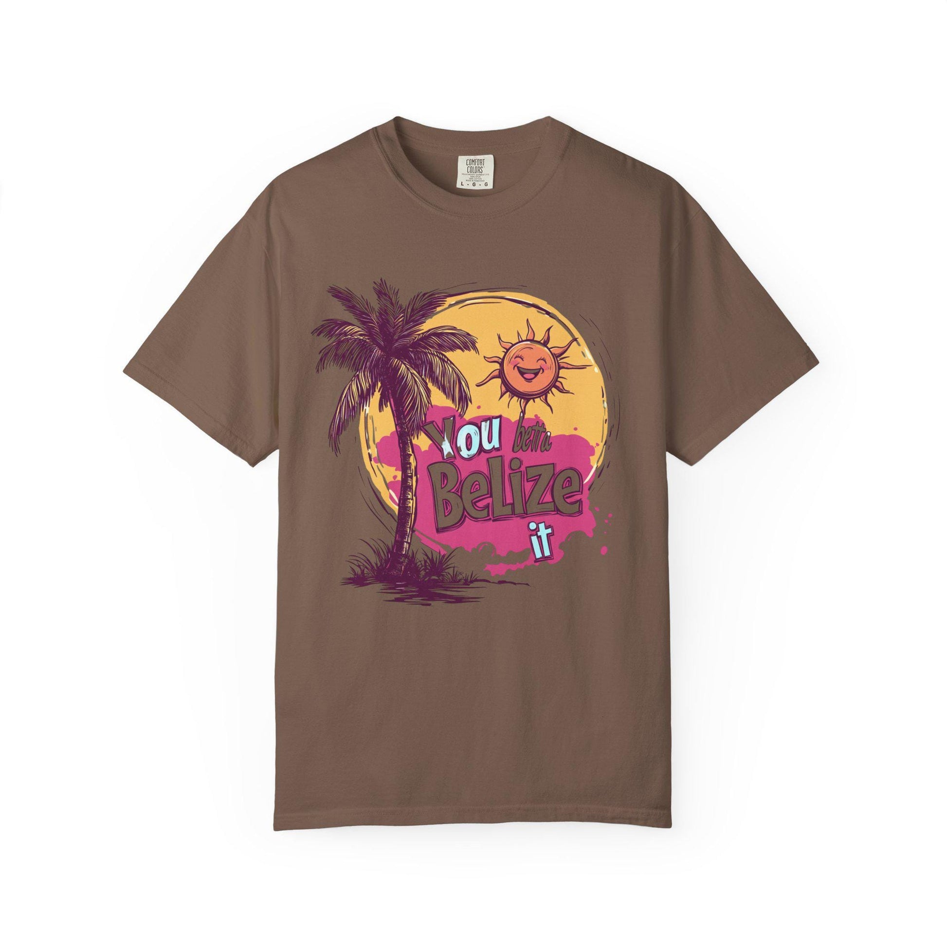 Traveler Belize Shirt Comfort Colors Unisex Vacation Tee Funny Graphic