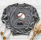 Custom Baseball Sweatshirt: Personalized Name & Number 3D Cracked Ball Design Sports Team Gift, Baseball Mom Shirt, Player Apparel,