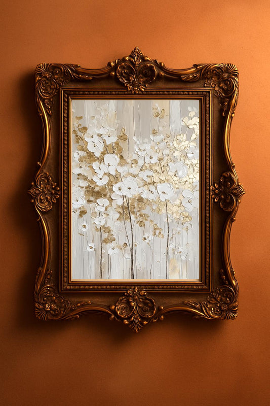 Textured Wall Art Set of 3: Neutral Triptych, Minimalist Living Room Decor (Digital Download)