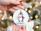Personalized Ornament for Kids: Reindeer Penguin Deer Design Gift