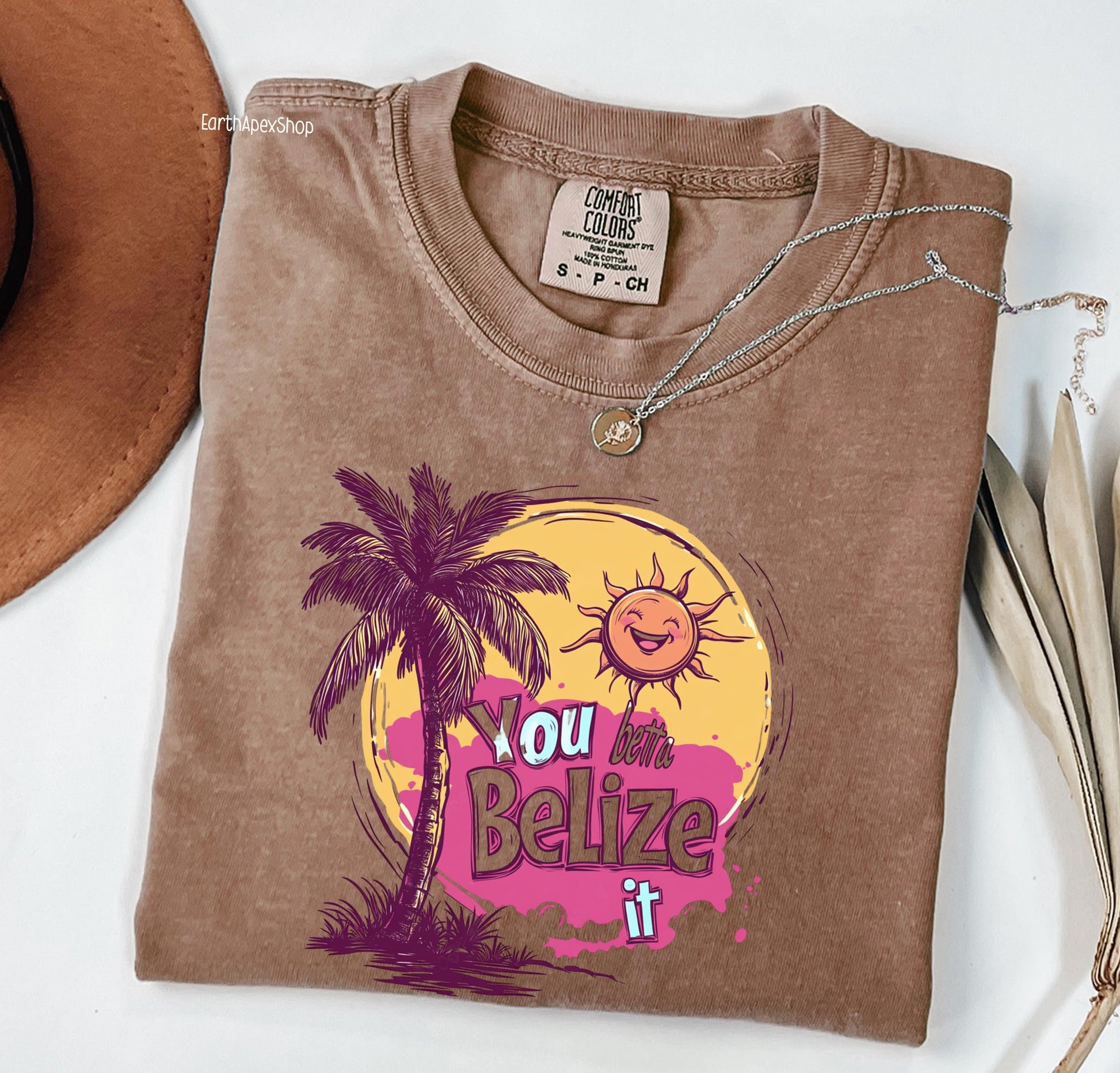 Traveler Belize Shirt Comfort Colors Unisex Vacation Tee Funny Graphic