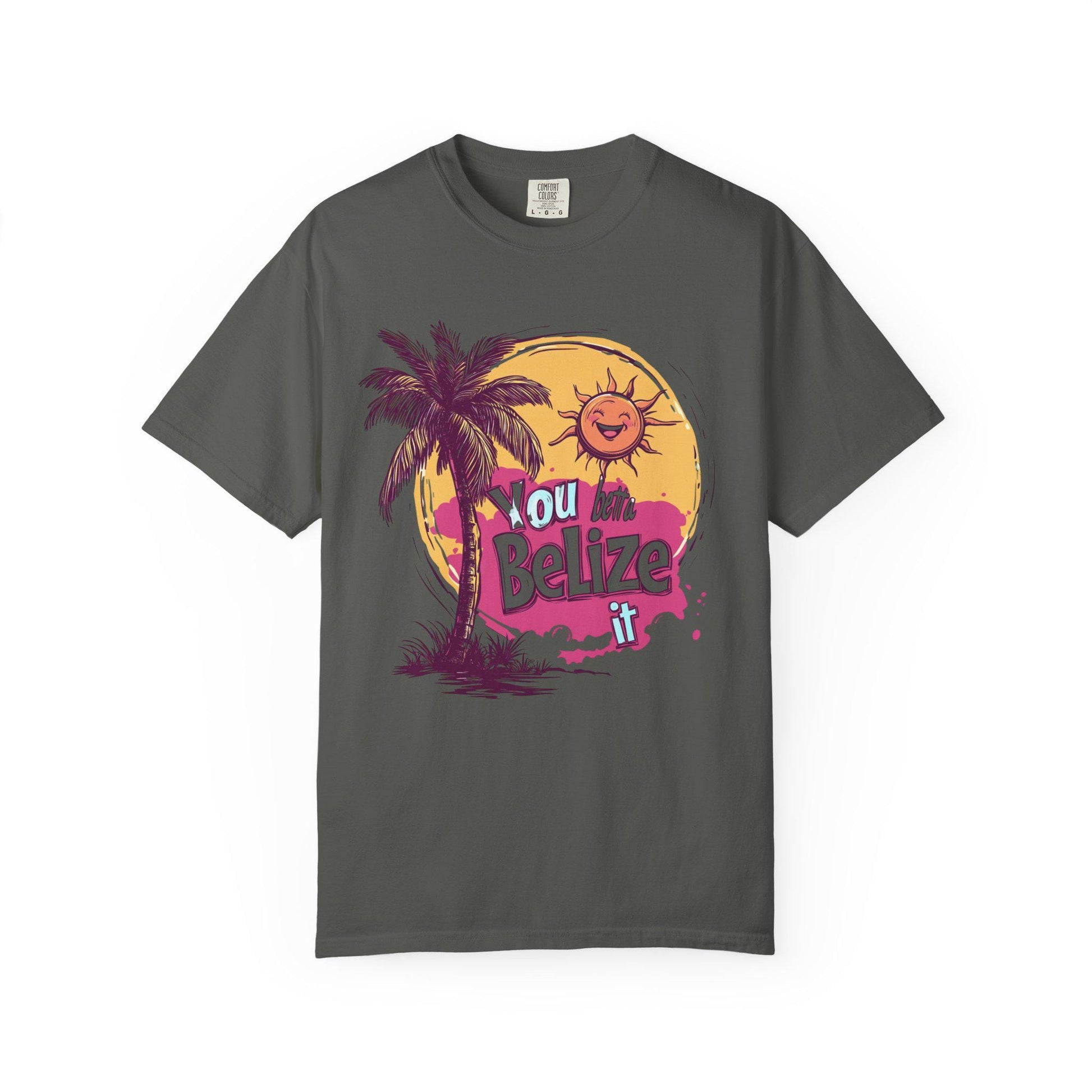 Traveler Belize Shirt Comfort Colors Unisex Vacation Tee Funny Graphic