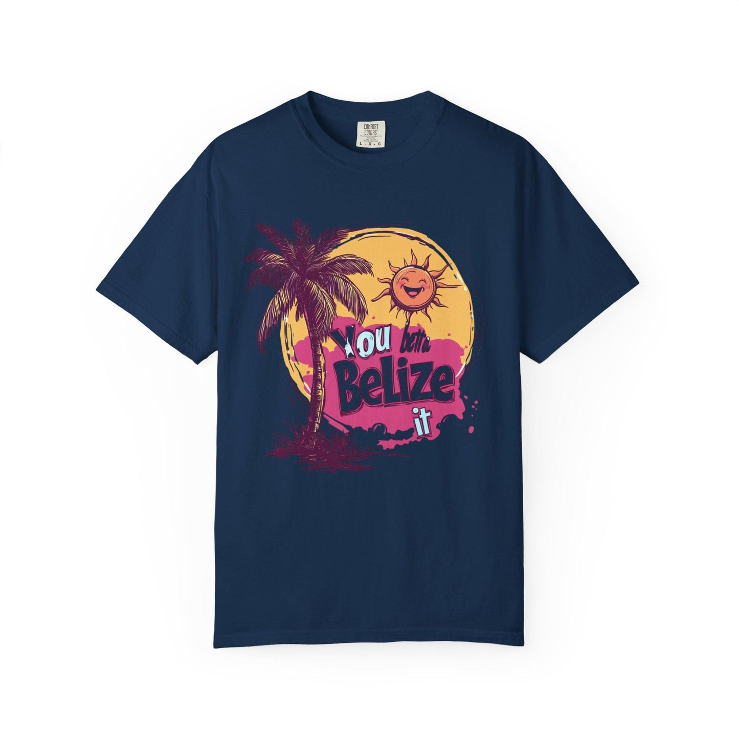 Traveler Belize Shirt Comfort Colors Unisex Vacation Tee Funny Graphic