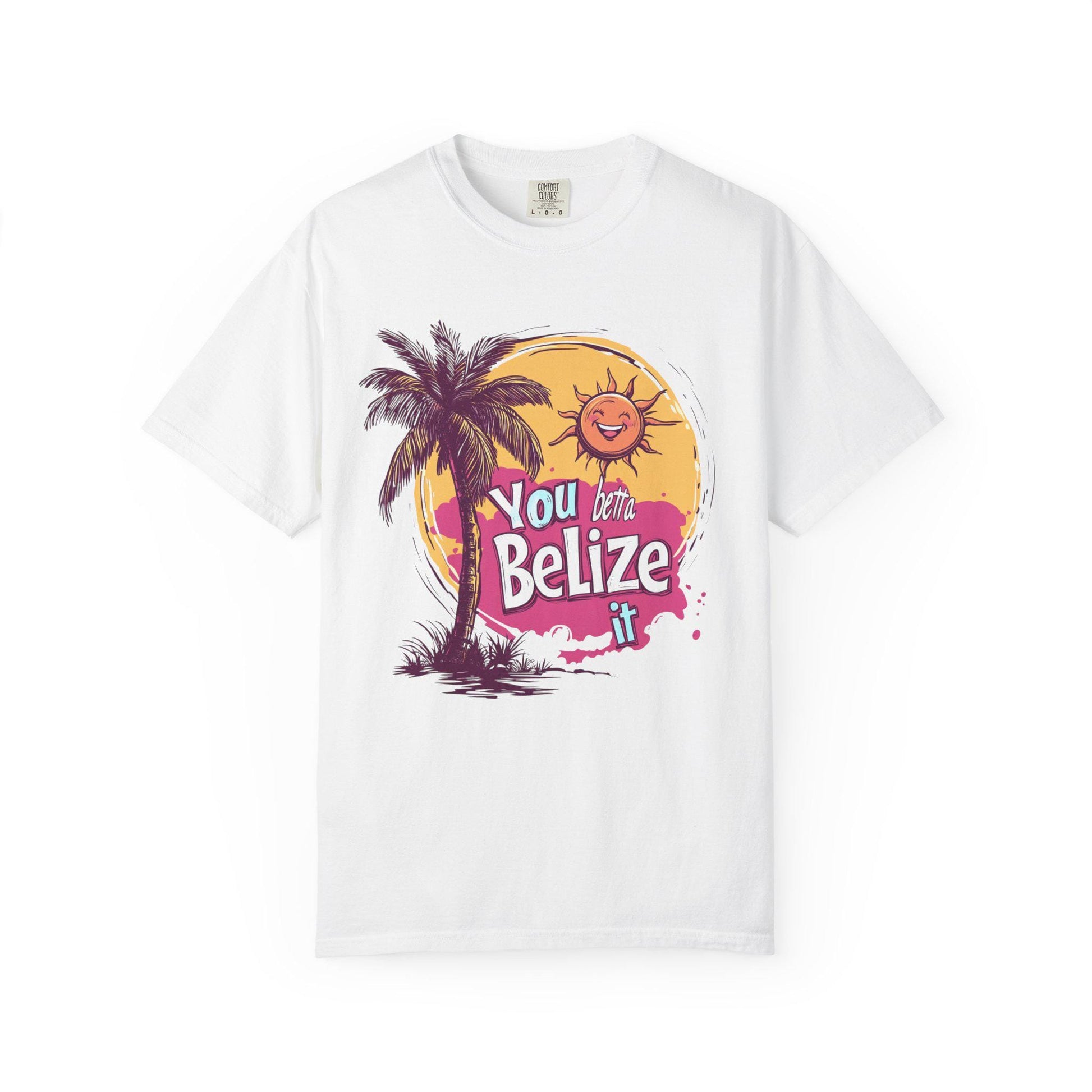 Traveler Belize Shirt Comfort Colors Unisex Vacation Tee Funny Graphic