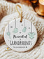 Pregnancy Reveal Ornament for Parents • Expecting Grandparents Gift • Personalized Baby Announcement • Custom New Grandbaby Keepsake