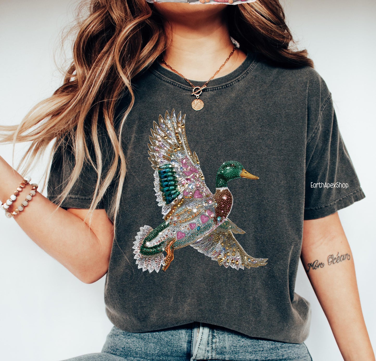 Rhinestone Duck PNG SVG Bundle • Valentine’s Day Clipart • Rhinestone Animal Design • T-Shirt Mug Sublimation