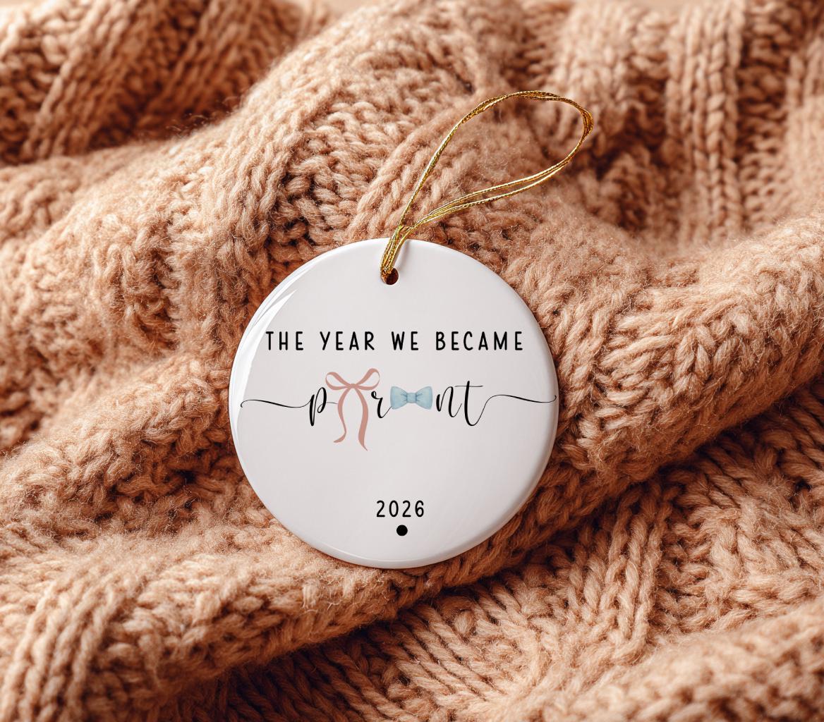 Expecting Mom Gift for Mother's Day Ornament, New Mom and Dad Car Gifts