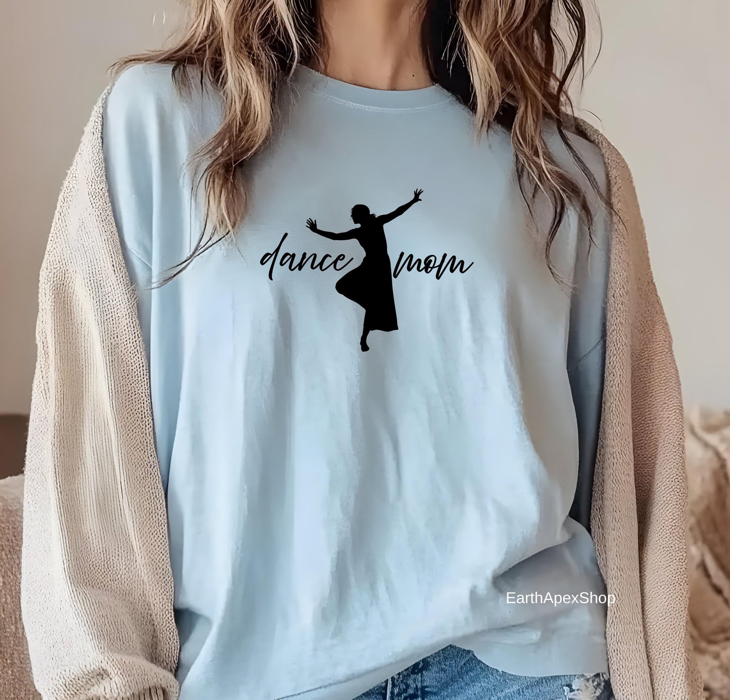 Dance Mom Shirt, Team Cheerleading Comfort Colors Tee