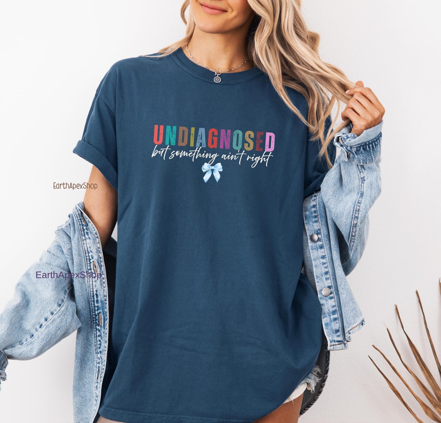 Autism Mom Shirt T-shirt | Undiagnosed Funny Mental Health Tee