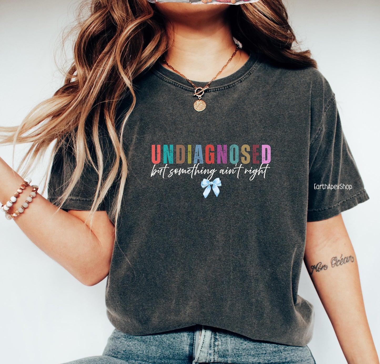 Autism Mom Shirt T-shirt | Undiagnosed Funny Mental Health Tee