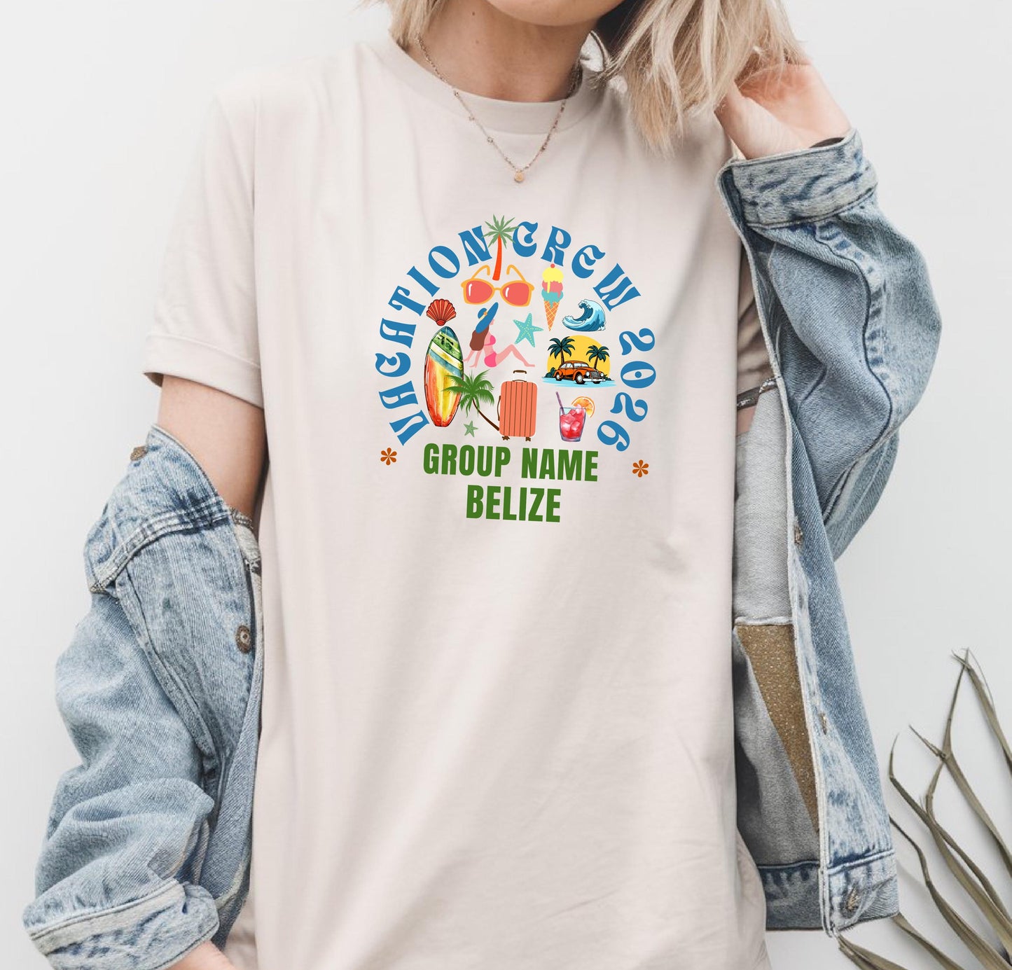 Matching Vacation Crew Shirt, Summer Holiday Family Reunion Tee, Beach Group Name 2026