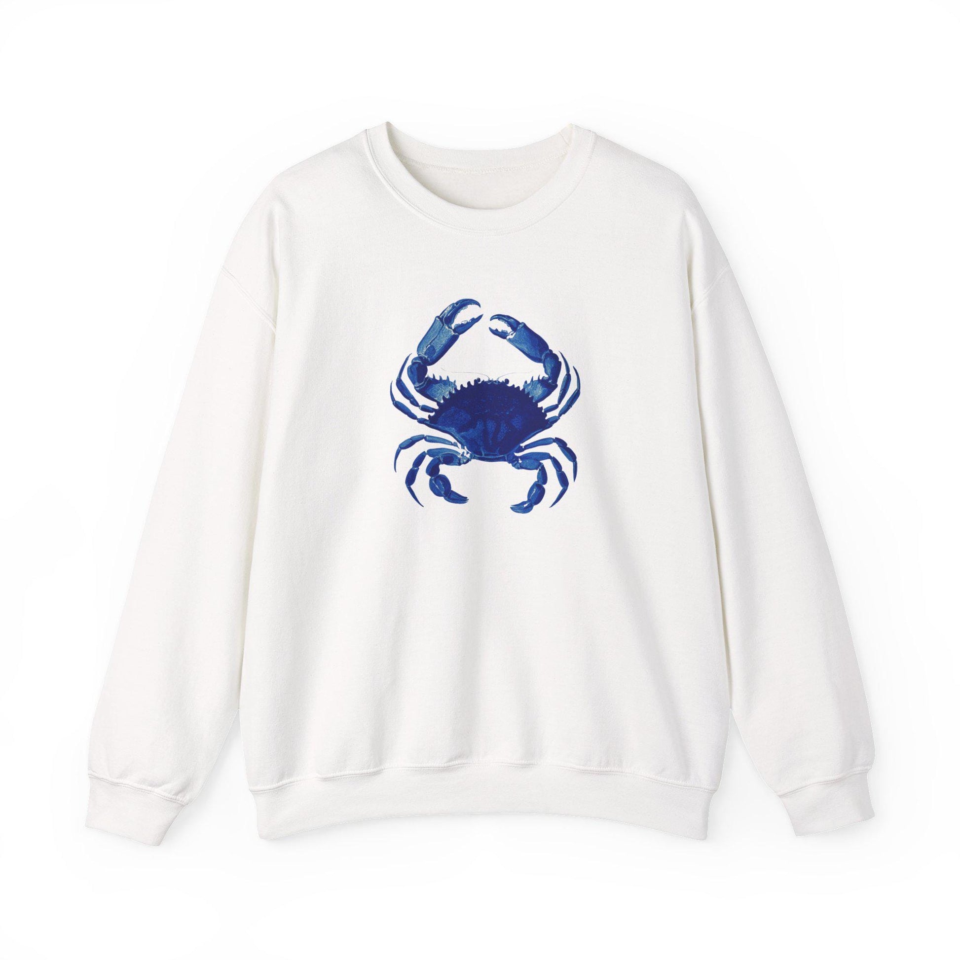Chesapeake Blue Crab Sweater, Ocean Lover Gift Pullover
