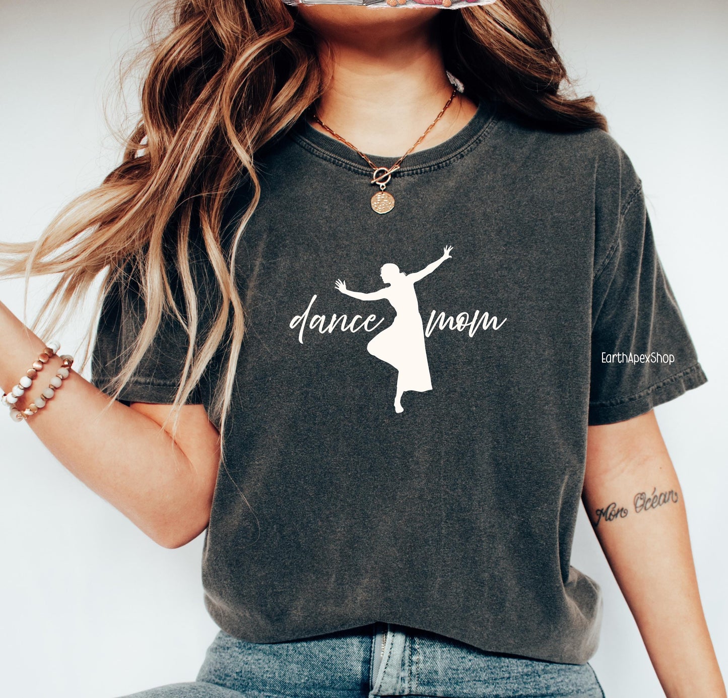 Dance Mom Shirt, Team Cheerleading Comfort Colors Tee