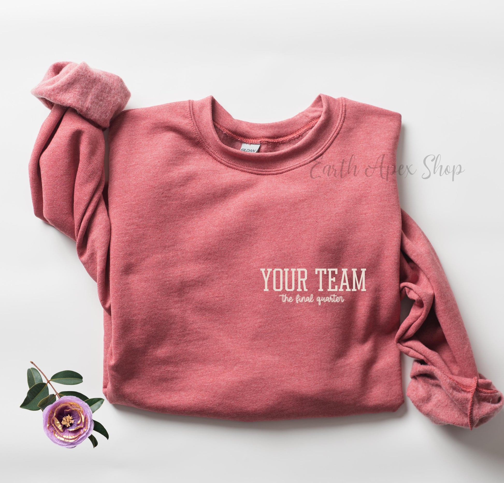 Custom Lacrosse Sweatshirt, Name & Jersey Number Custom Mom Dad Senior Night Crewneck LAX Player
