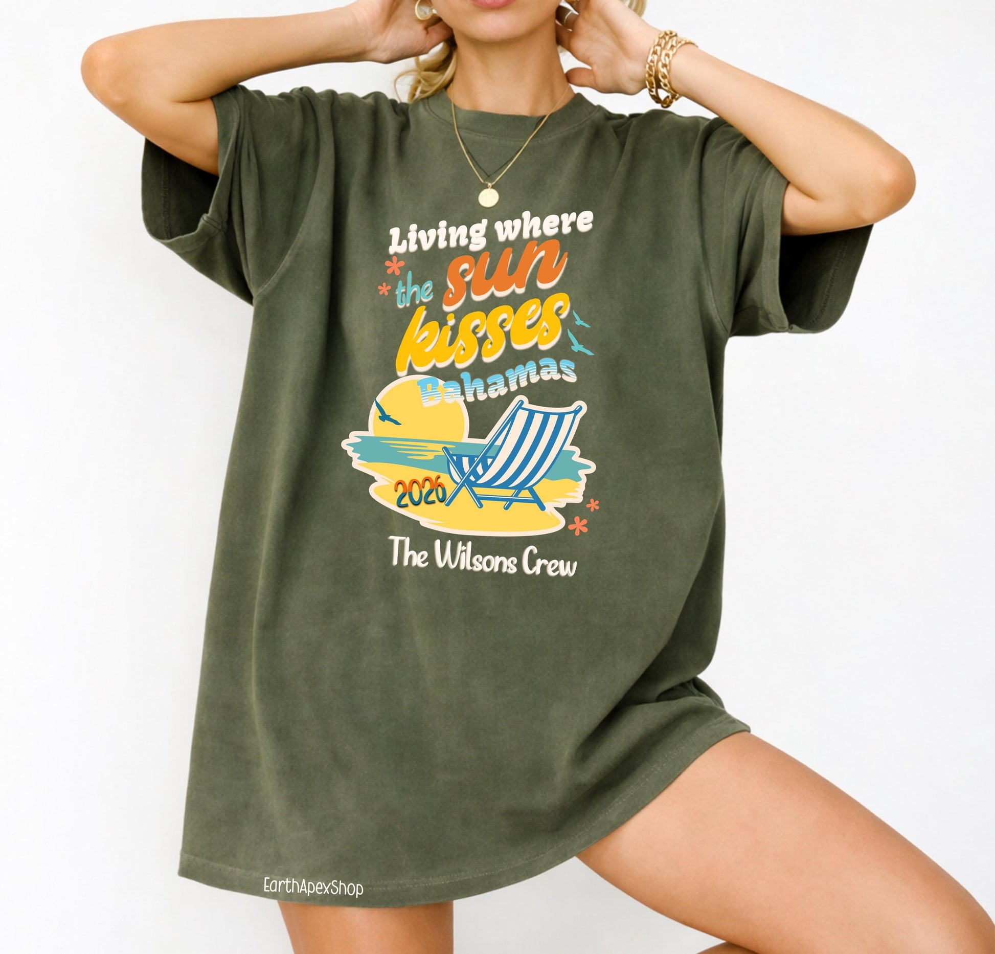 Personalized Family Vacation Matching Shirts, Custom Travel Comfort Colors Shirts