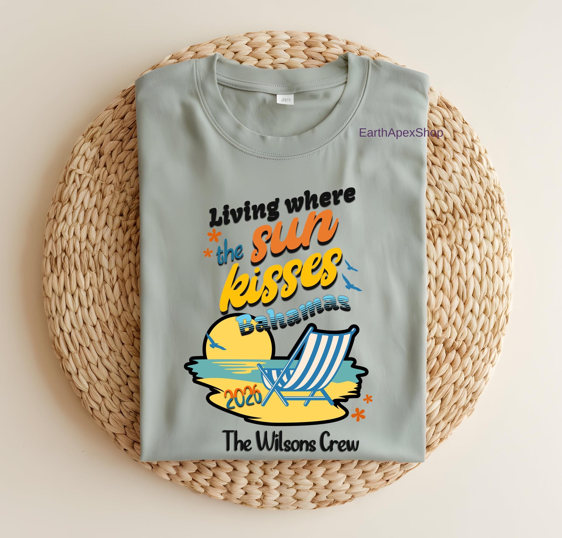 Personalized Family Vacation Matching Shirts, Custom Travel Comfort Colors Shirts