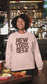 New York City Sweatshirt: NYC Crewneck Pullover - Brooklyn Bridge