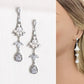 Statement Wedding Earrings Crystal, Art Deco | 97578 - JazzyAndGlitzy