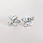 crystal bridal earrings, wedding jewellery