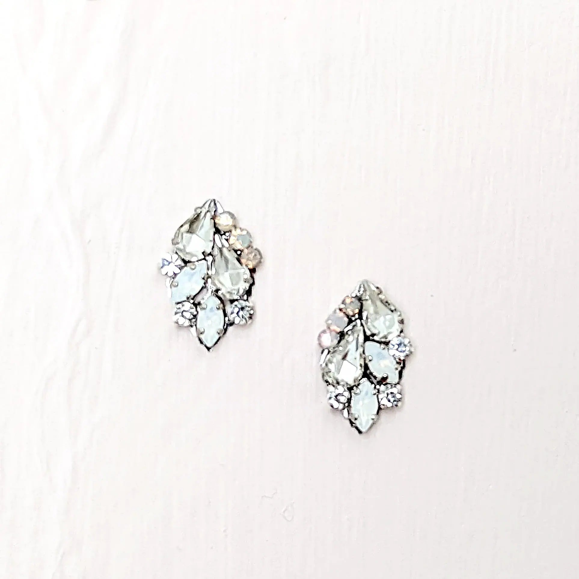 crystal bridal earrings