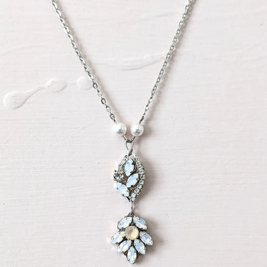 opal wedding necklace