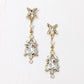 gold bridal earrings