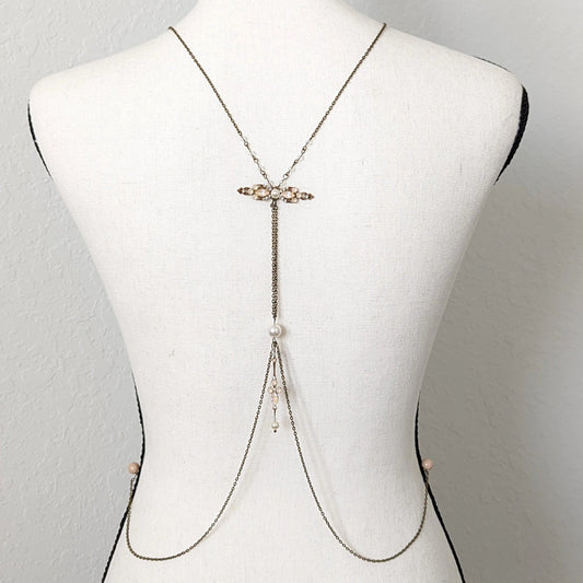 Vintage Style Backdrop Necklace Clip | 78754 - JazzyAndGlitzy