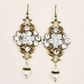 Vintage Bridal Earrings, GALATIA - JazzyAndGlitzy