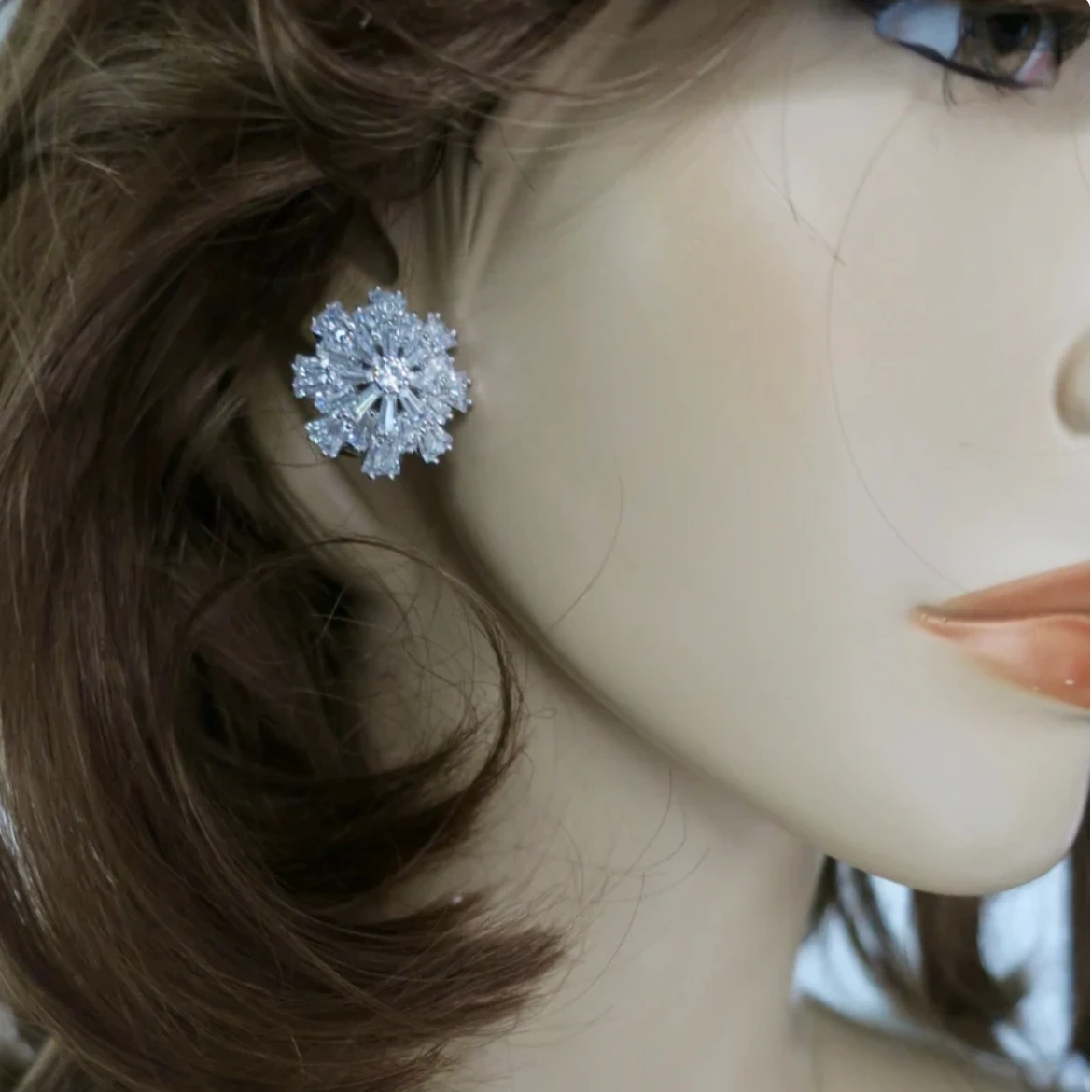Art Deco Bridal Hair Comb / 4161