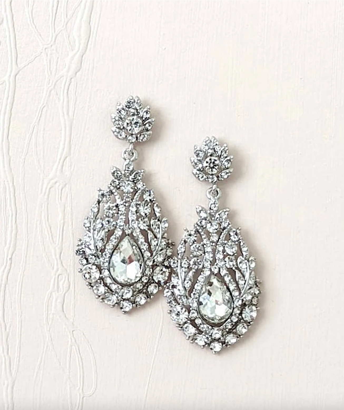 bridal statement earrings