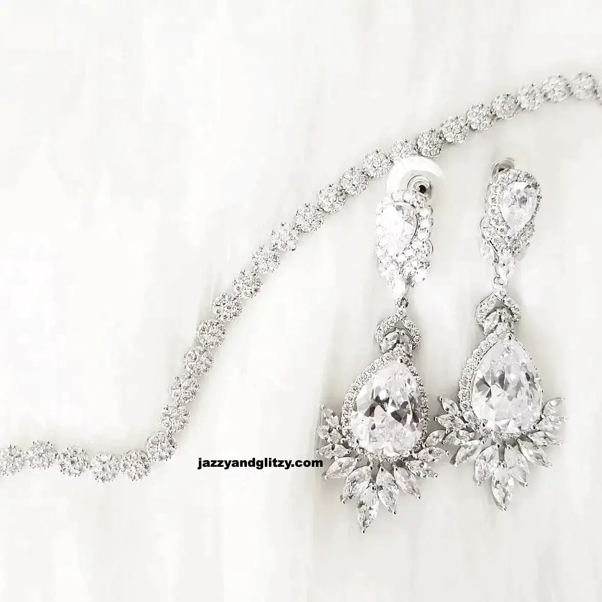 Unique bridal earrings