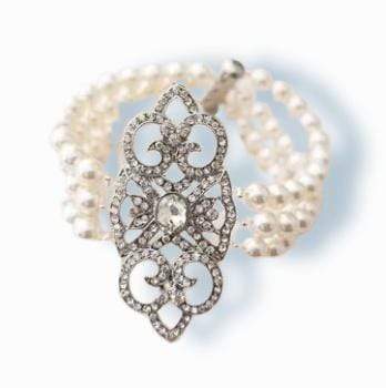 Art Deco bridal bracelet