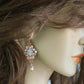 Floral Crystal Earrings VECOYA