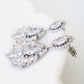 Art Deco Bridal Earrings / 4158