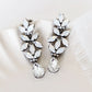 Vintage Opal Wedding Earrings 